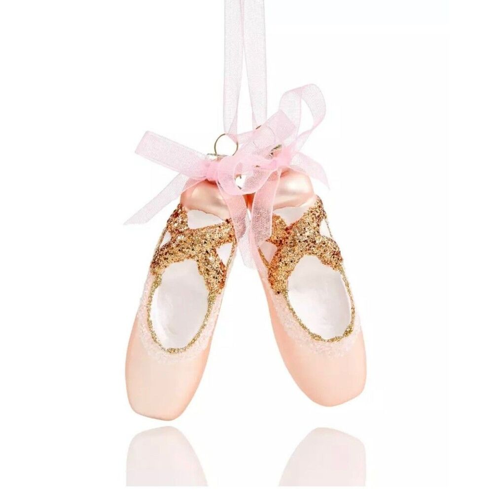 Holiday Lane Ballet Ballerina Shoes Christmas Tree Ornament